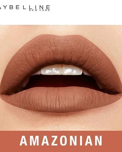 Maybelline Superstay liquid matte lipstick in amazonian